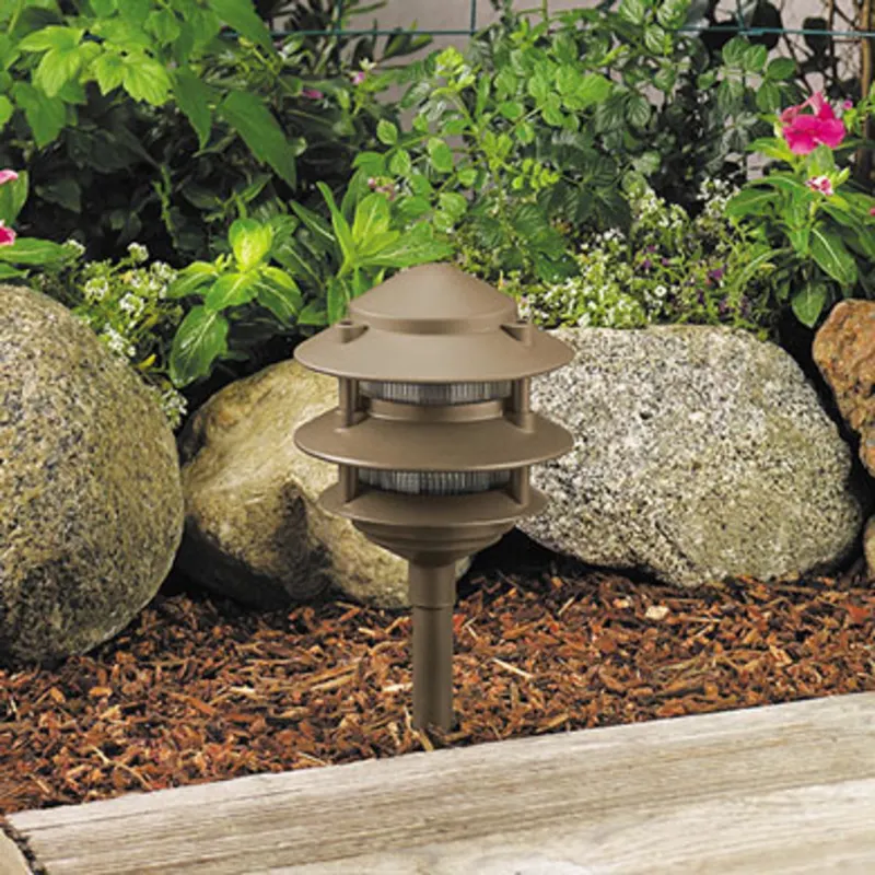 Vista Pro Lighting 6222 1.5W G4 LED Bronze Path Light (PR-6222-Z-150-W-G4)