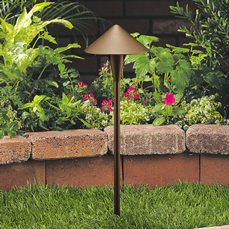 Vista Pro Lighting 6500 1.5W G4 LED Dark Bronze Path Light (PR-6500-DZ-150-W-G4-FR)