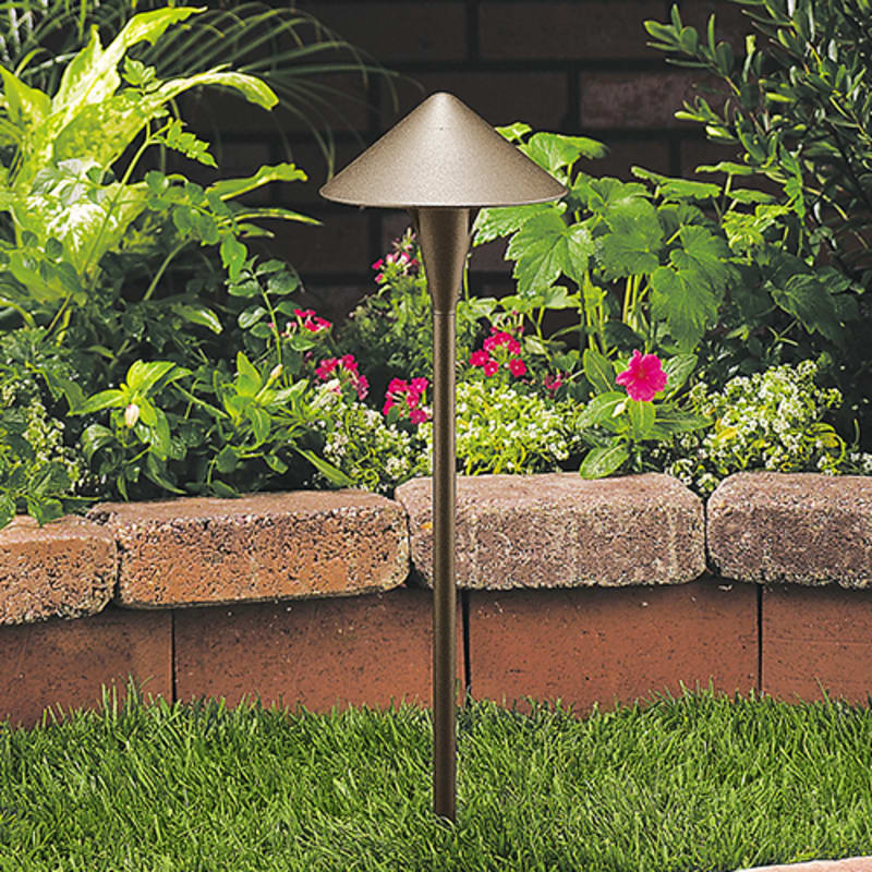 Vista Pro Lighting 6500 5-watt LED Bronze Path Light (PR-6500-Z-W-LB5ND-FR)