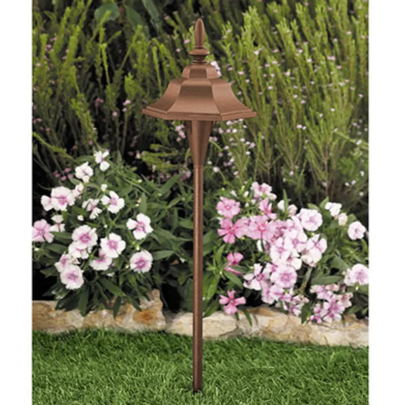 Vista Pro Lighting 7206 1.5W G4 LED Rust Path Light (PR-7206-R-150-W-G4)