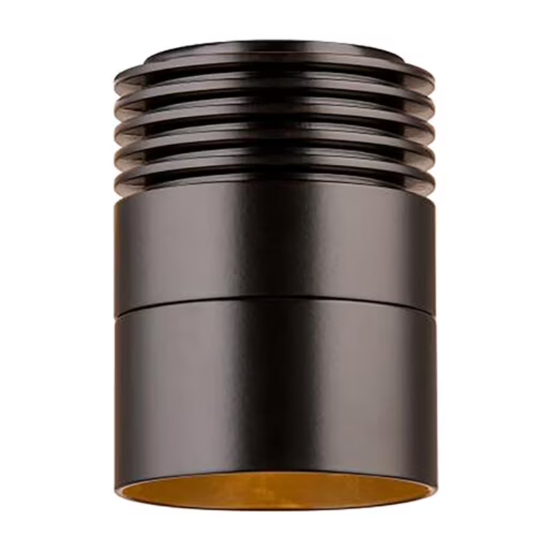 FX Luminaire PS 3LED 2700K Down Light, Flat Black (PS-3LED-FB)