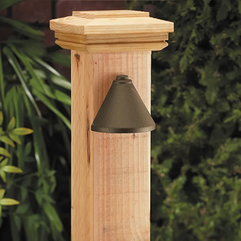 Vista Pro Lighting 4250 5-watt LED Bronze Step Light (SL-4250-Z-W-LB5ND)