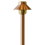 FX Luminaire SP 24" Path Light Copper Finish 1.6W 2700K LED (SP-LED20W-24R-CU)