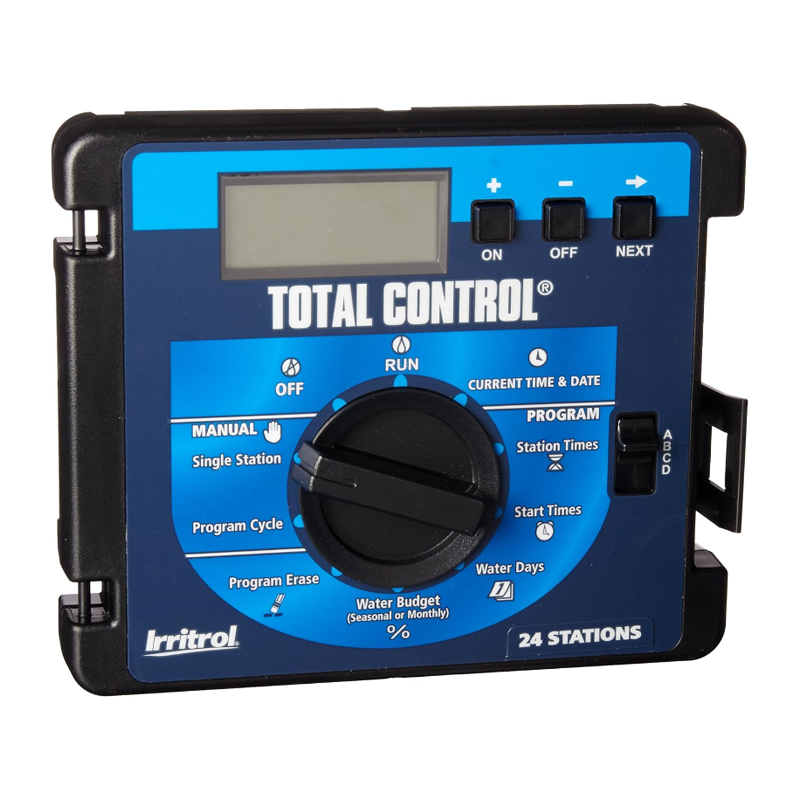 Irritrol Total Control 6 Station Indoor/Outdoor Replacement Faceplate (TC-6MOD-R)