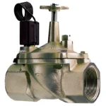 1 1/2 in. In-Line Brass Electric Valve with AC Solenoid (VB-15)