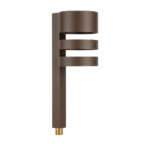 Vista 4203 13" Path Light Bronze Finish 2.5W 2950K LED (PR-4203-Z-2.5-W-T3)