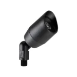 Vista 5006 Black Aluminum Up Light, No Lamp (GR-5006-B-NL)