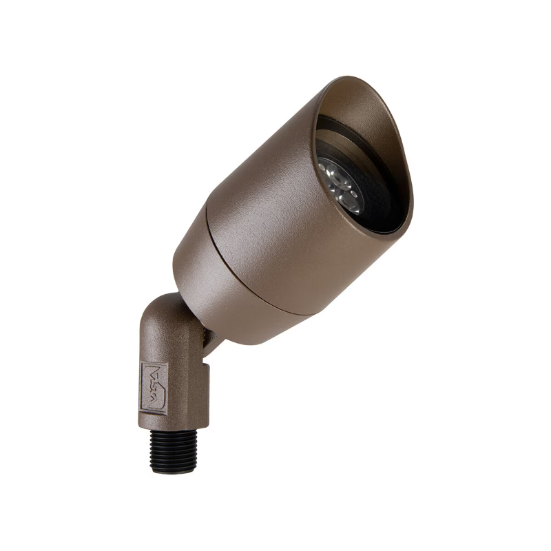 Vista 5006 Bonze Aluminum Up Light, No Lamp (GR-5006-Z-NL)