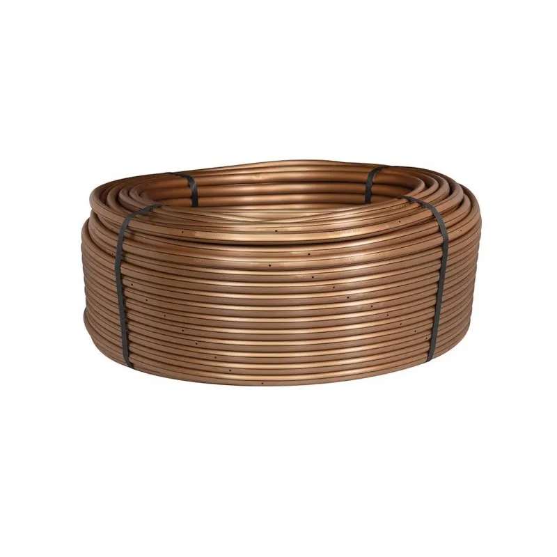 Rain Bird Emitter Tubing, 500′ 0.9 gph 12″ Space Shiny Metallic Copper Polyethylene XFSCV Series (X49202)