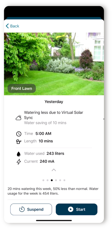 HOA Irrigation Controller Upgrade — Hydrawise for Common Areas 10 Hydrawise app Yesterday history for association documentation