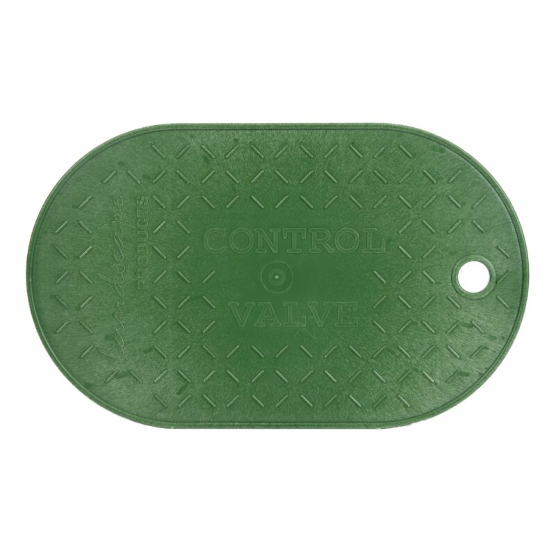 8 x 14 in. Green Oval Lid