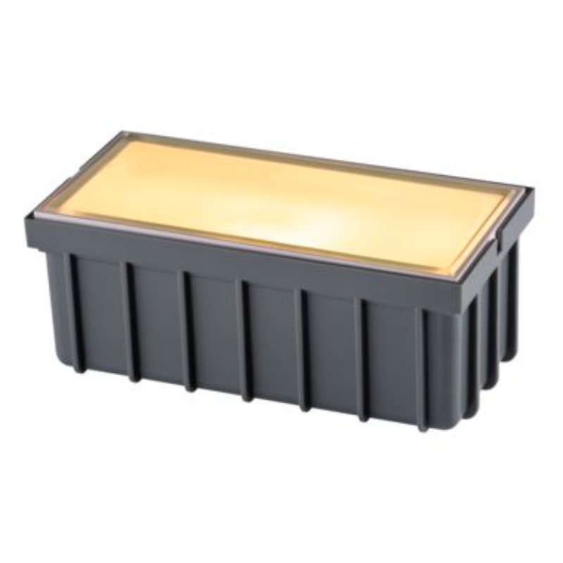 Lumascape (Holm) nBlaze-20 1 LED 2700K Paver Light, Dark Slate Finish (nBLZ20-1LED-K27-DS)