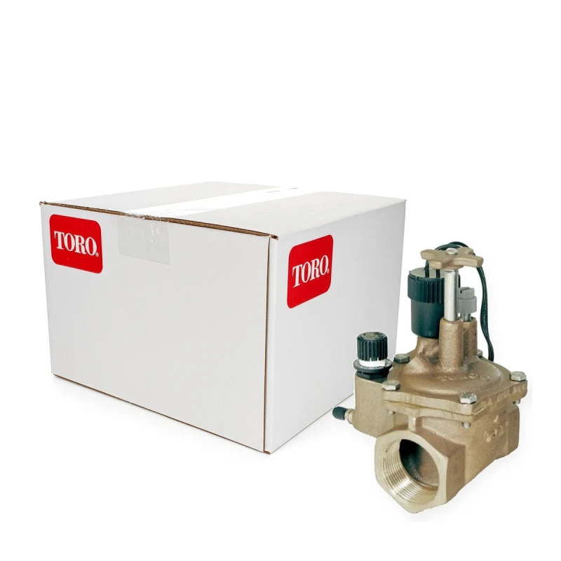 Toro 220 Brass 1-1/2″ inline/angle Valve with Flow Control, Case of 4 (220-27-06-CASE)