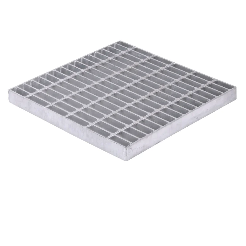 NDS 24 in. Square Catch Basin Drain Grate, Galvanized Steel (2415)