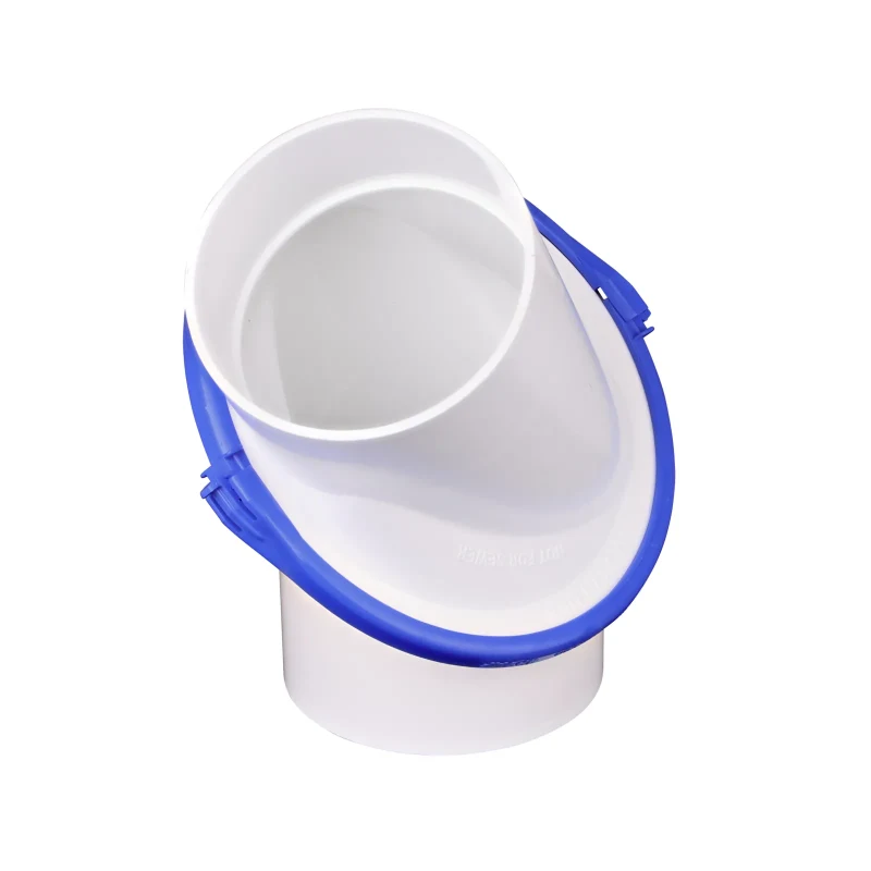 NDS PVC S&D Swivel-Fit™ 0-90 degree Variable-Angle Fitting, 4 in. Hub X Hub (4PVAF)