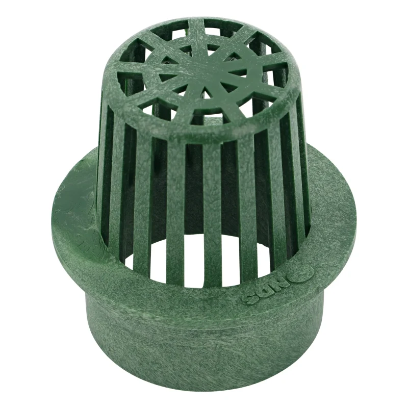 NDS 3 in. Round Atrium Grate, Green (70)