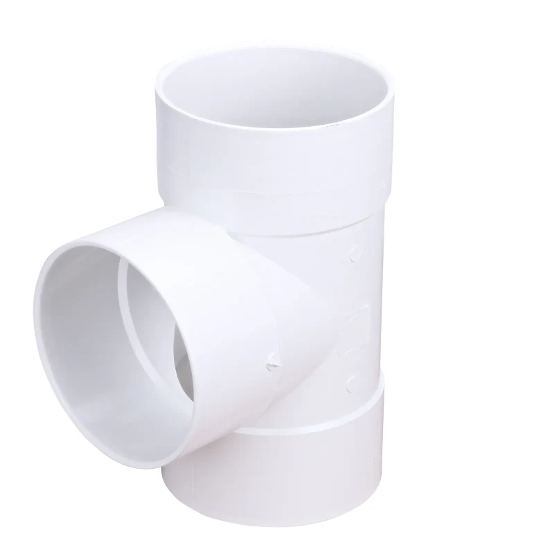 NDS PVC S&D Tee, 8 in. Hub X Hub X Hub (8P01)