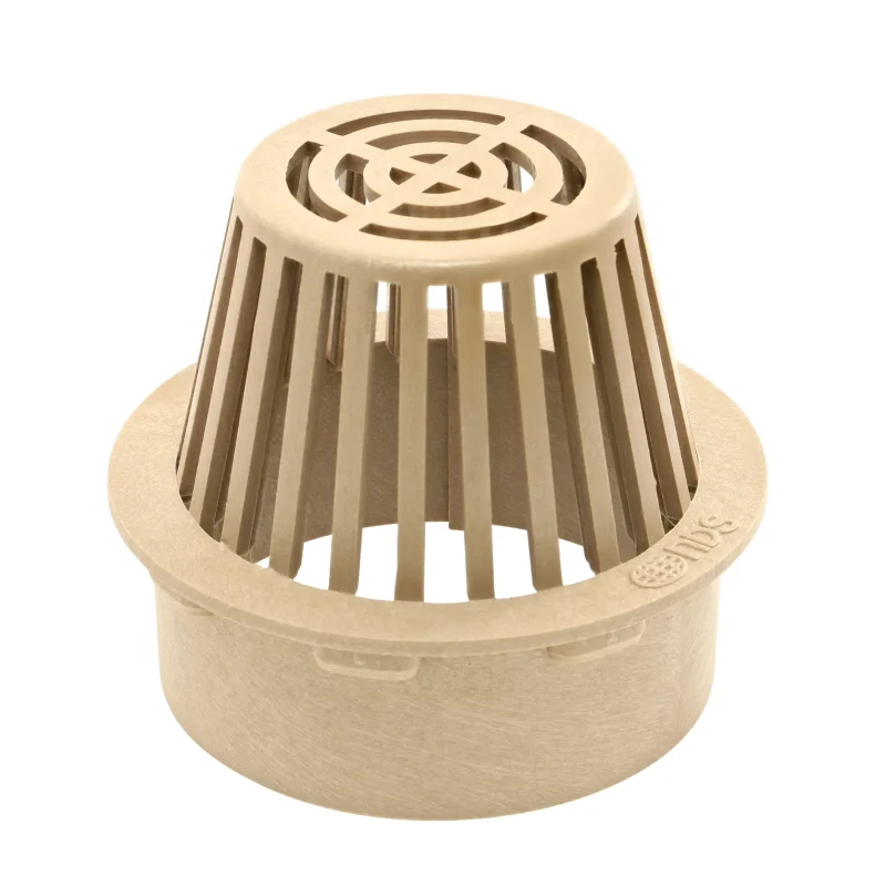 NDS 6 in. Round Atrium Grate, Sand (90S)