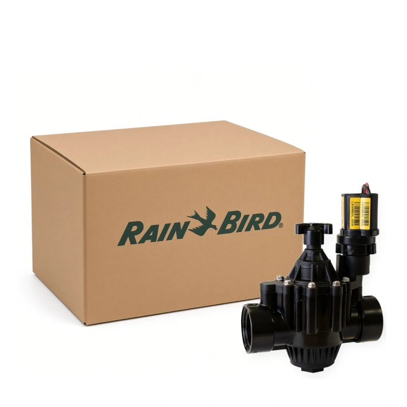 Rain Bird 200-PGA-IVM 2 in. PGA globe/angle valve with flow control and a preinstalled IVM-SOL, Case of 4 (B30510IVM-CASE)
