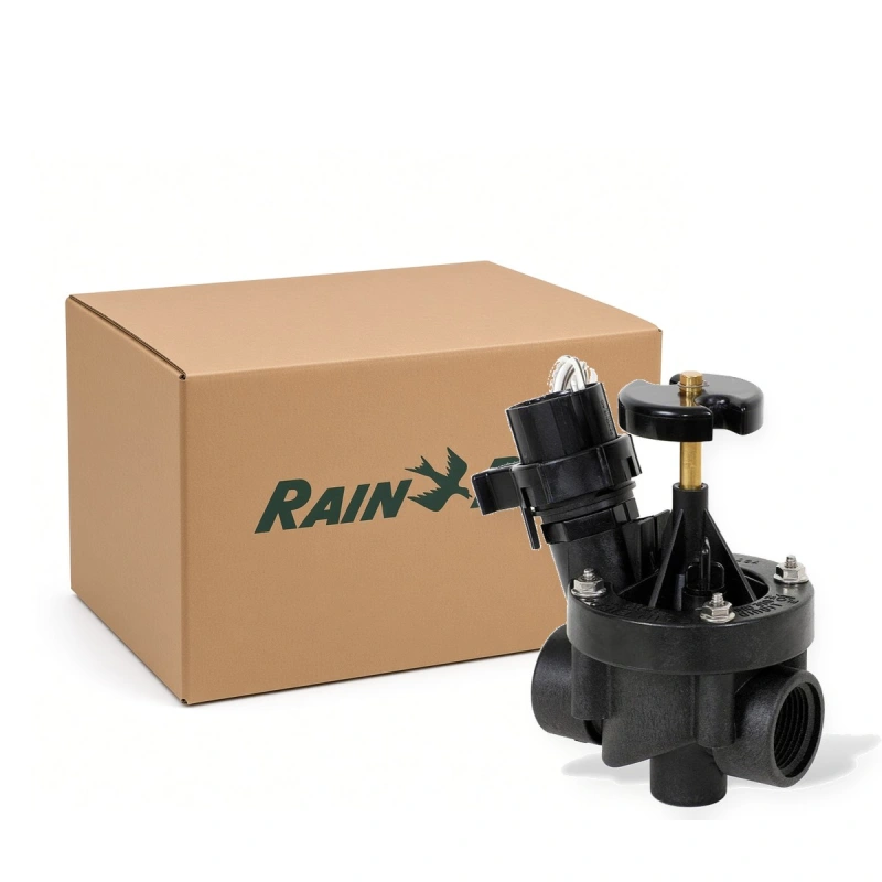 Rain Bird 100-PESB 1 in. PESB inline valve with scrubber and flow control, Case of 10 (B34213-CASE)