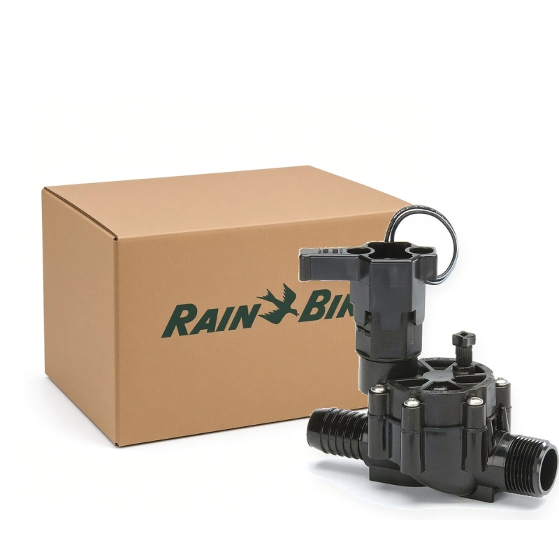 Rain Bird 100-DV-MB 1 in. DV inline valve with flow control, male NPT x barb, Case of 20 (B70840-CASE)