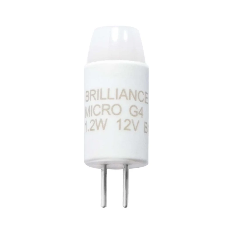 Brilliance Micro G4 Bi-Pin LED Lamp 1.2W 3000K (BRI-MICRO-G4-3000)