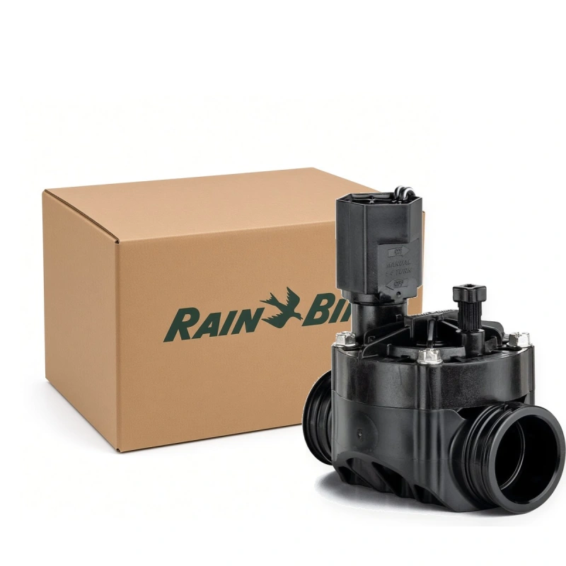 Rain Bird 100-HV-SS 1 in. HV inline valve with flow control and slip inlet and outlet, Case of 20 (H02000-CASE)