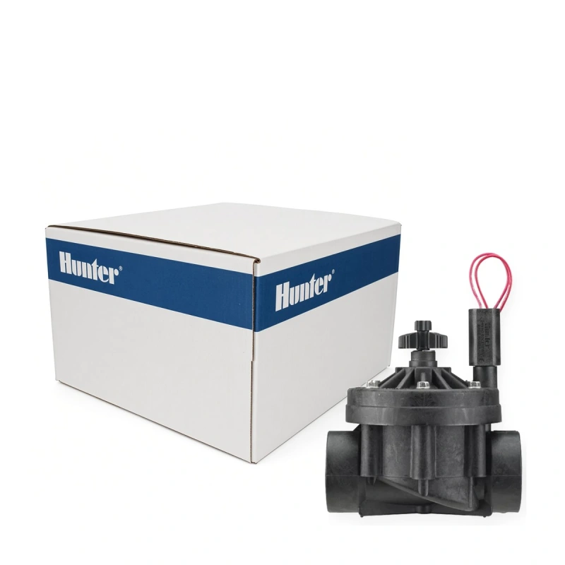 Hunter ICV-201G-FS-R 2 in. glass-filled nylon reclaimed globe valve with flow control, Filter Sentry, and purple reclaimed identification, Case of 8 (ICV201GFSR-CASE)