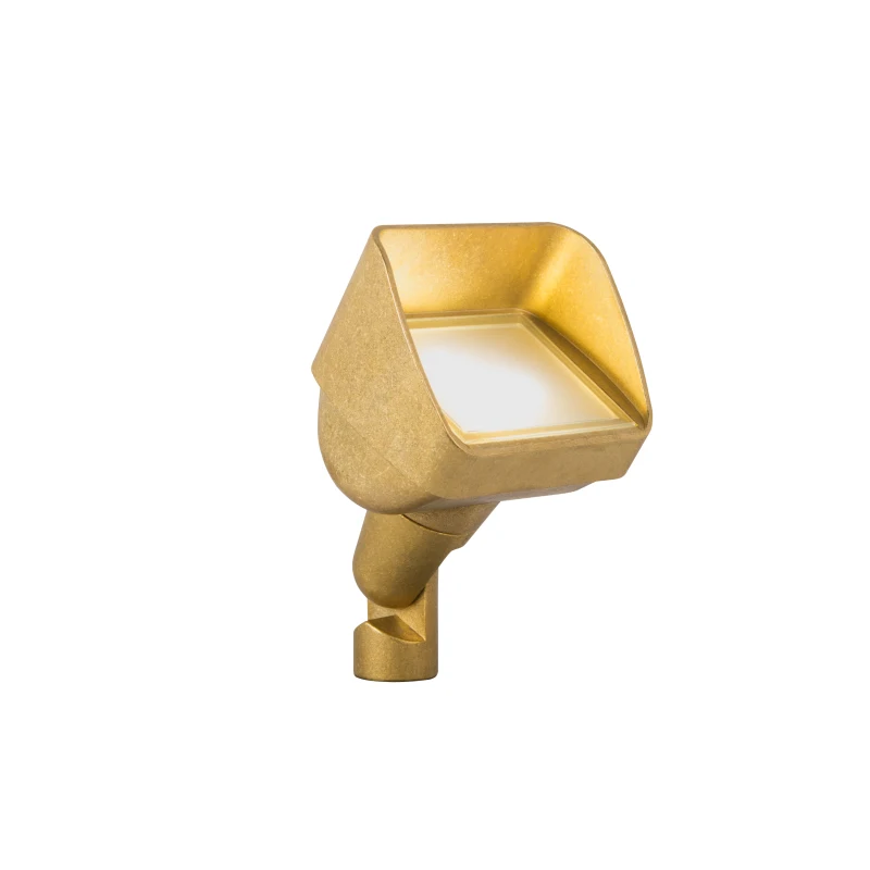 FX Luminaire LC 6LED Up Light, Brass (LC-6LED-BS)