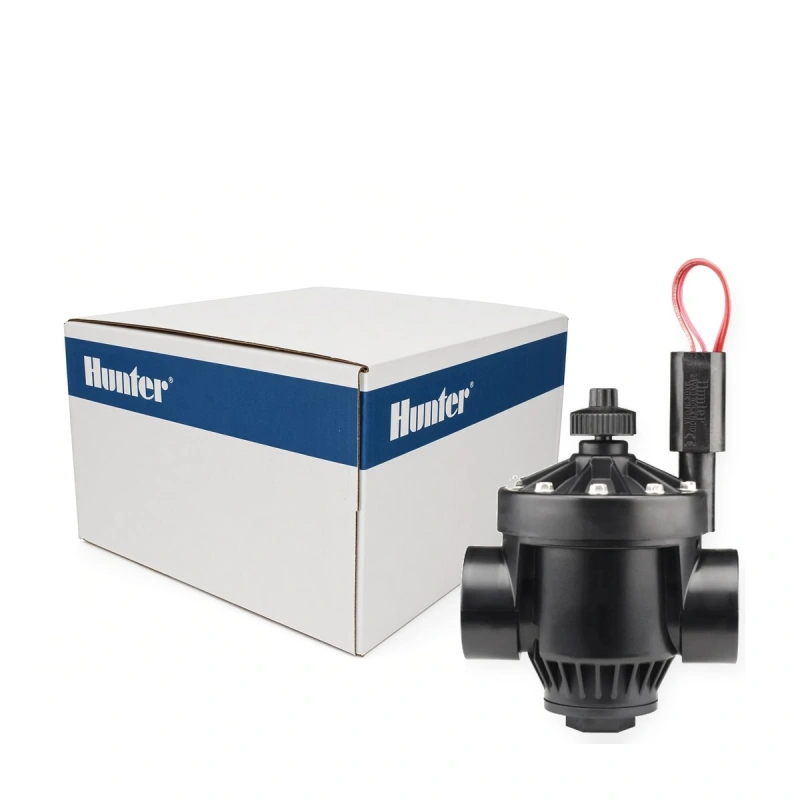 Hunter PGV-151 1-1/2 in. globe/angle valve with flow control and female NPT ports, Case of 8 (PGV151-CASE)