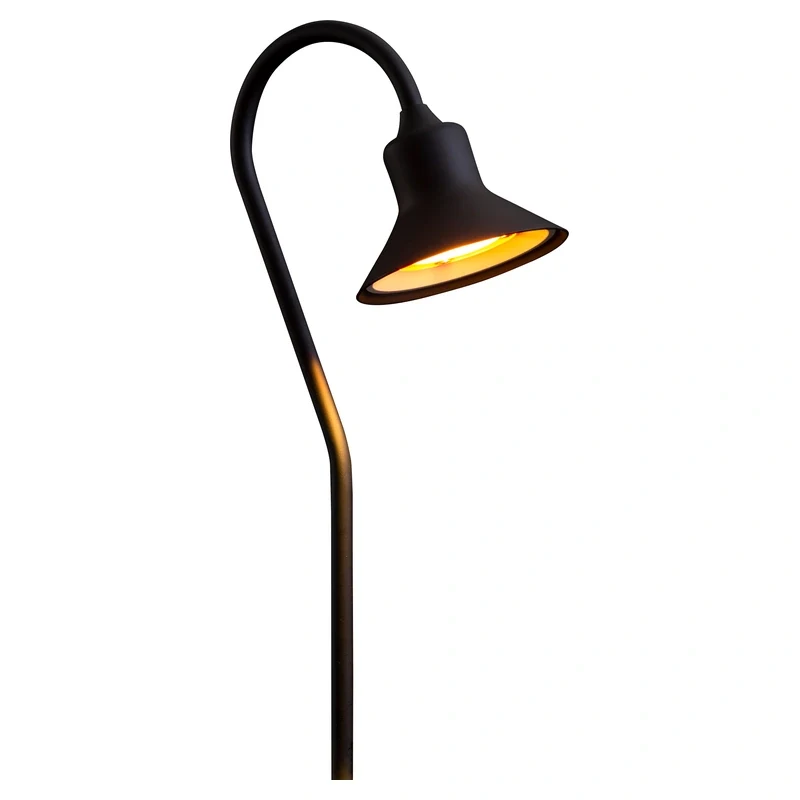 FX Luminaire TD Luxor ZDC Flat Black 29.5″ Path Light (TD-ZDC-XT-FB)