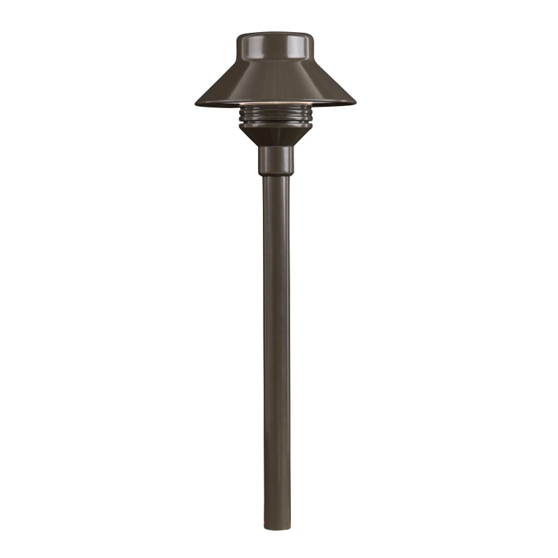 FX Luminaire TM 18″ Path Light, Bronze, 1.6W 2700K (TM-LED20W-18R-BZ)