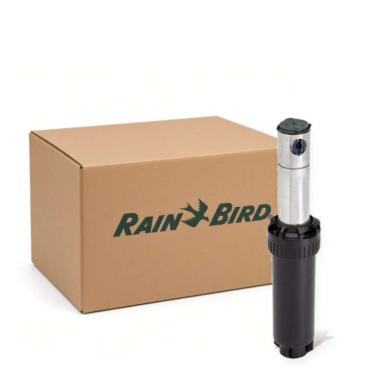 Rain Bird 5004 Plus 4 in. 5000 Series Part-Circle Rotor with SAM, PRS, Flow Shut-Off, and Stainless Steel, Case of 20 (Y65750SS-CASE)